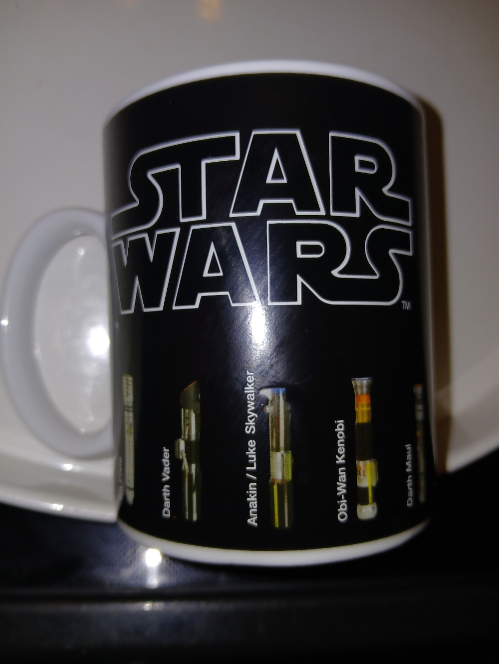 Star Wars Lightsaber Color Changing Mug.             FF#369